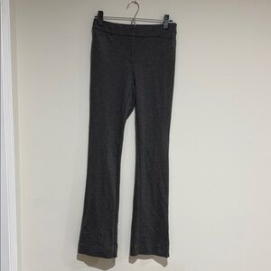 White House Black Market Dark Gray Flare Ponte Pants